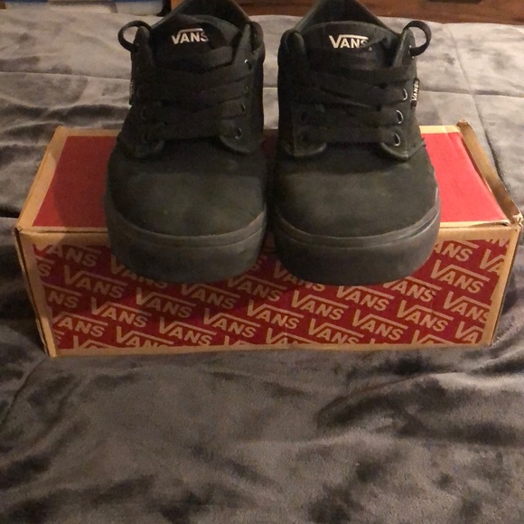 Vans Other - (Canvas) black on black vans